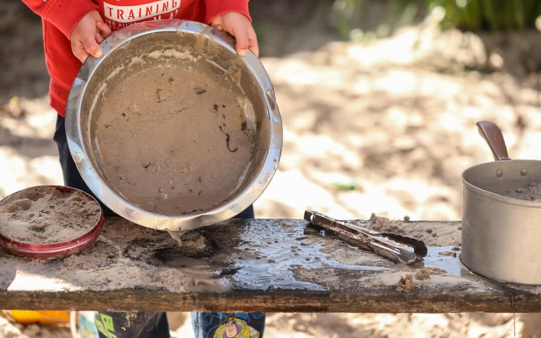 The magic of mud pies: why spring messes are worth it